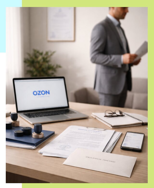 Отказное письмо для Ozon в Южноуральске от 3828 р. | Сертэкс